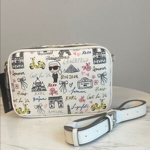 Karl Lagerfeld Multicolor Parisian Crossbody Bag